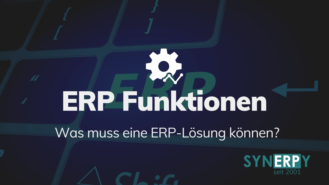 ERP Funktionen