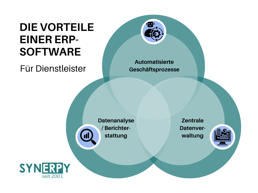 png von ERP System für Dienstleister Infografik